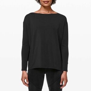 lululemon athletica Black Long Sleeve Tee